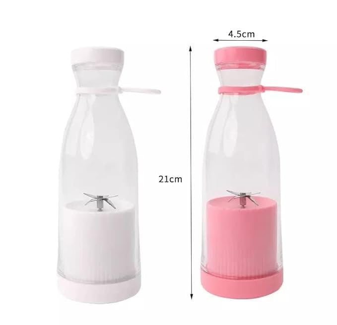 Blend & Go™ – USB Rechargeable Portable Mini Juice Blender (380ml) | Multicolour