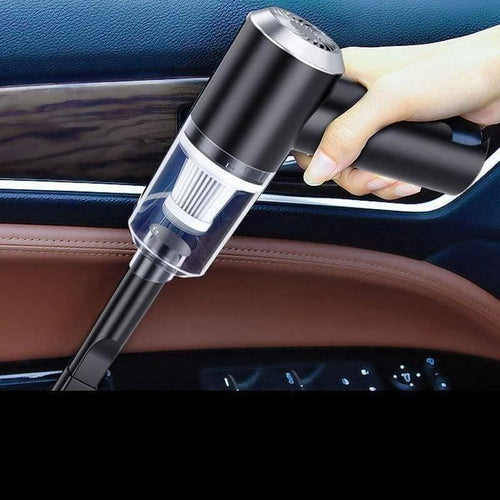 2-in-1 Portable Wireless Vacuum Cleaner & Air Duster – Powerful Handheld Cleaning Tool
