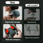 4D Bionic Hand Shoulder and Neck Massager | Soft Silicone Warm Human Like Hand