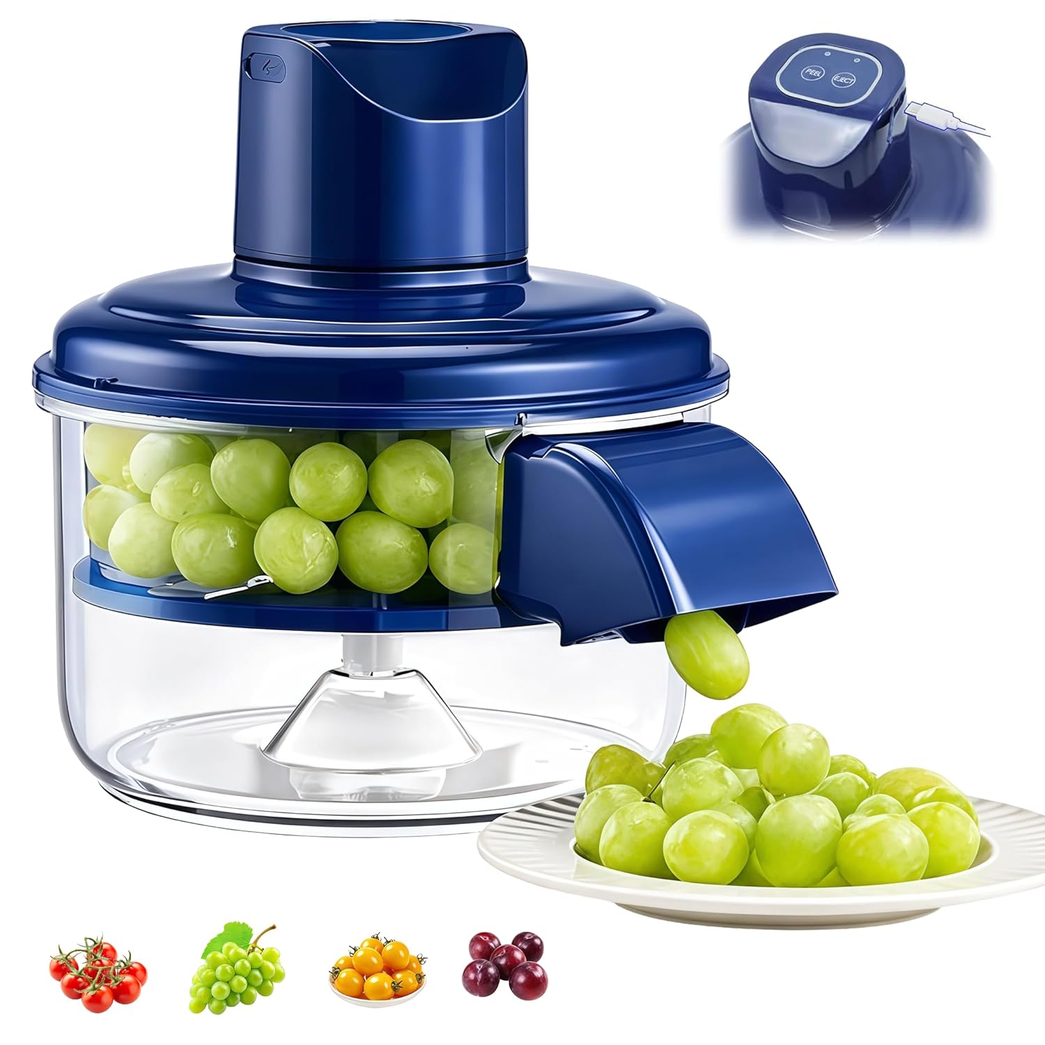 Smart Electric – Potatoes, Fruits & Vegetable Peeler | Automatic Kitchen Prep Machine