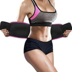 Unisex Adjustable Waist Trimmer Belt – Sweat Belt for Workout, Fat Burn & Lower Back Support