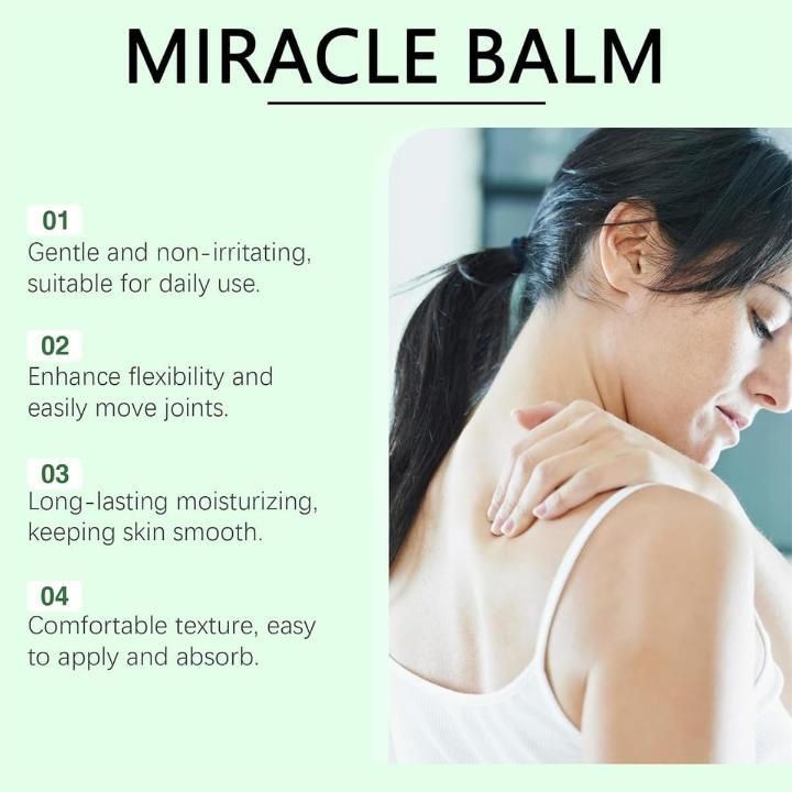 Herbal Miracle Balm – Natural Joint & Muscle Pain Healing Cream