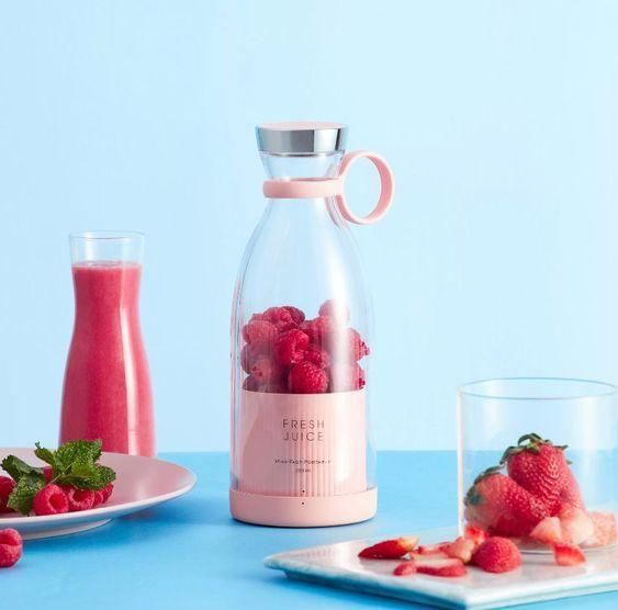 Blend & Go™ – USB Rechargeable Portable Mini Juice Blender (380ml) | Multicolour
