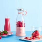 Blend & Go™ – USB Rechargeable Portable Mini Juice Blender (380ml) | Multicolour