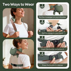 4D Bionic Hand Shoulder and Neck Massager | Soft Silicone Warm Human Like Hand