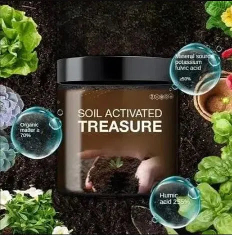 Soil Activated Treasure – Premium Soil Activator & Organic Soil Improver (Pack of 2)